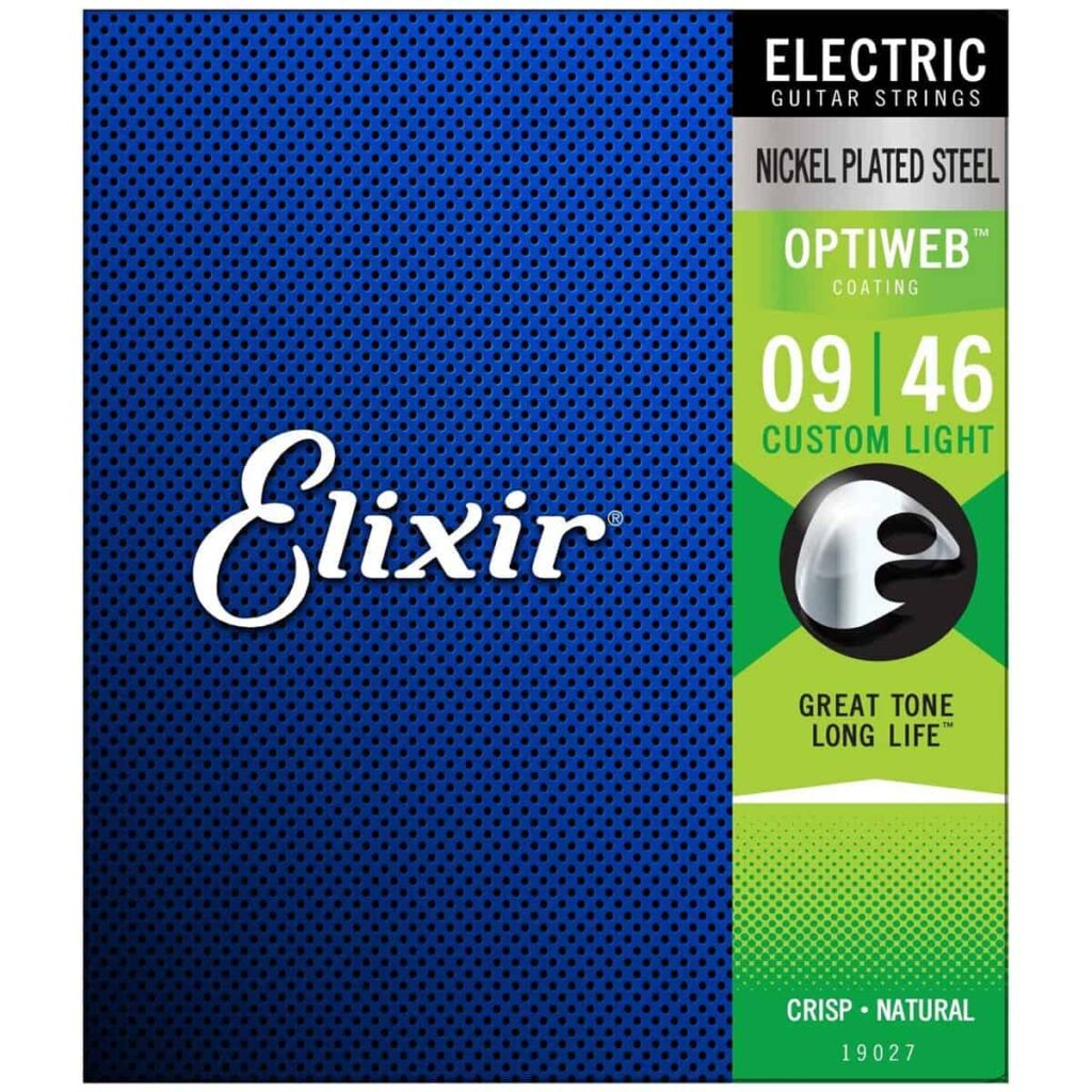 Cuerdas Elixir OPTIWEB Guitarra Eléctrica 09-46