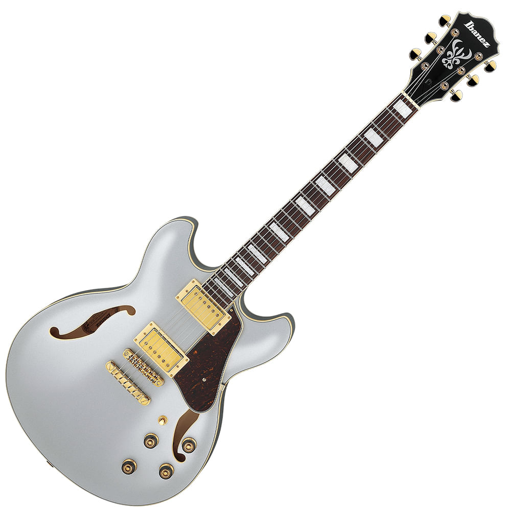 Ibanez Artcore AS73G Moonstone Silver Flat