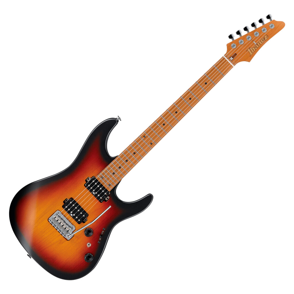 Ibanez AZ2402 Prestige Tri Fade Burst Flat